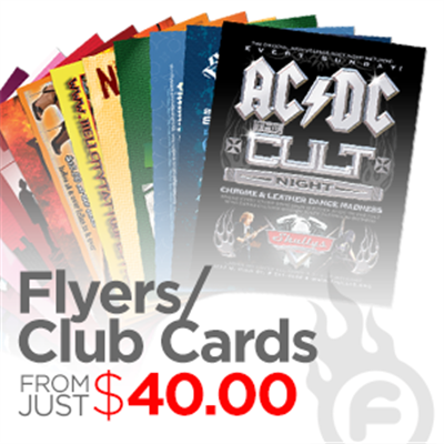 14pt Flyers / Club Cards